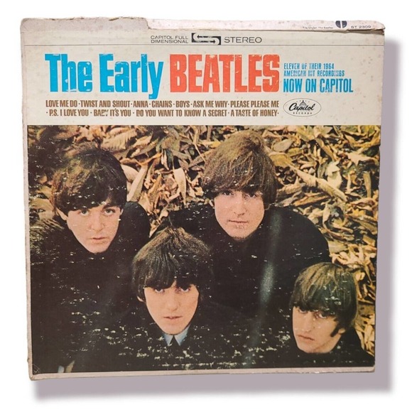 Beatles LP The Early Beatles First Pressing Jacksonville 1965 - Picture 2 of 3